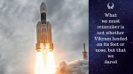Vikram’s Moon Landing..! Vikram’s Moon Landing..!