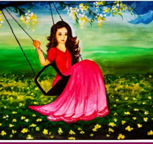 The Girl On The Swing..!