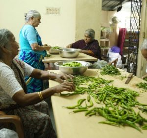 Not Just Cutting Vegetables..!