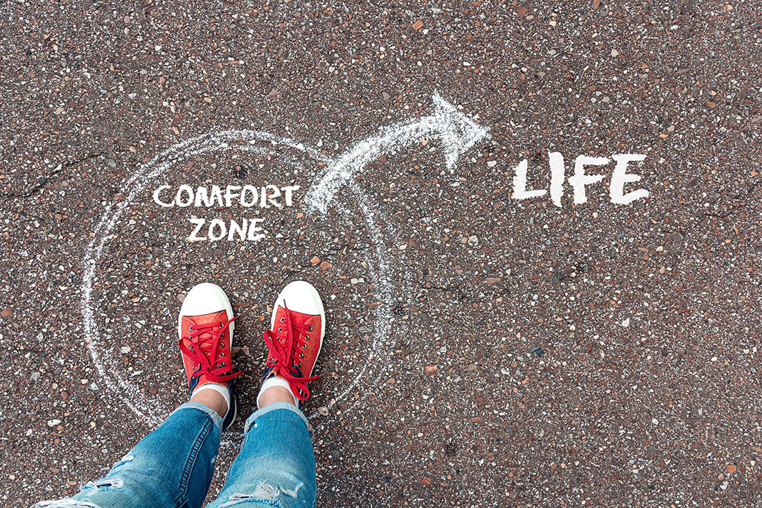 Moving Out of Your Comfort Zone..!