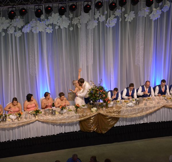 Sitting at the Head Table..!