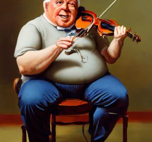 Pretending to Play the Second Fiddle..!