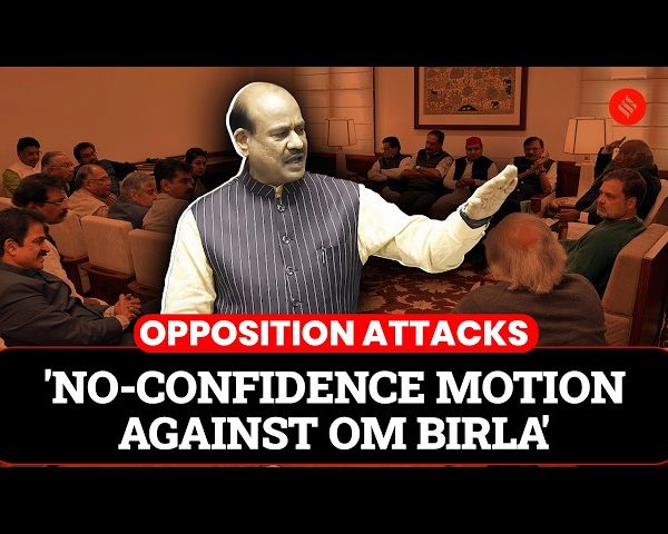 No Confidence and The Speaker..!