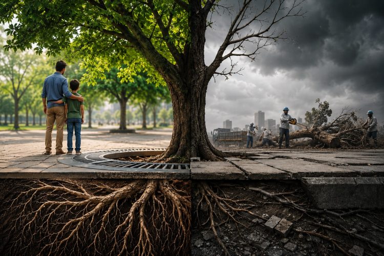 Cutting Trees or Growing Roots..!