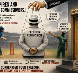 Umpires and Election Commissioners..!