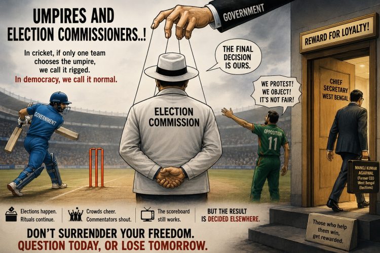 Umpires and Election Commissioners..!