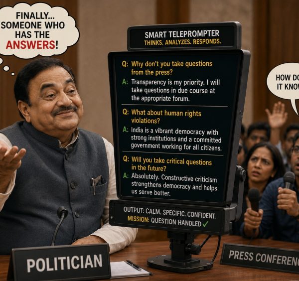 A Teleprompter That Answers Questions…!