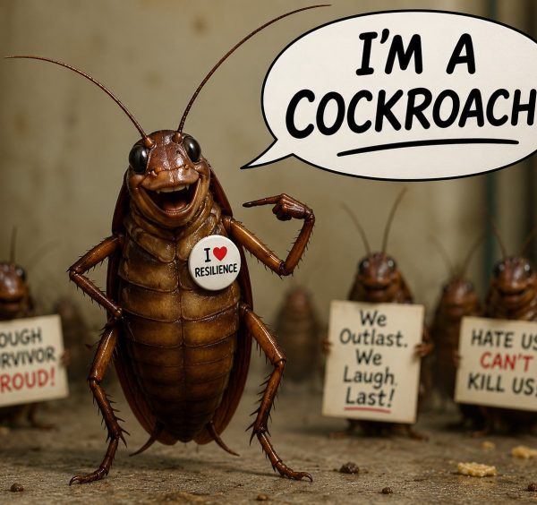 The Cockroach’s Last Laugh..!