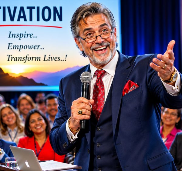 His Motivational Speaker…!