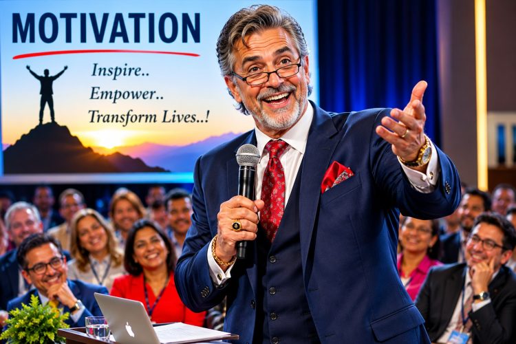 His Motivational Speaker…!