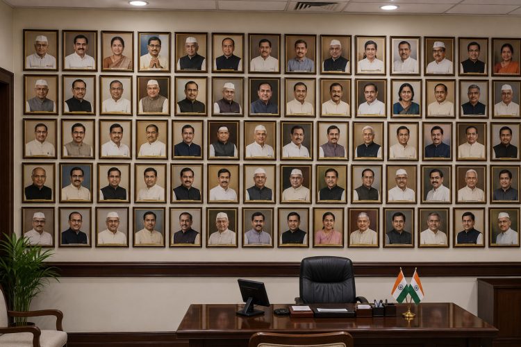 Hanging Photos and Broken Statues..!