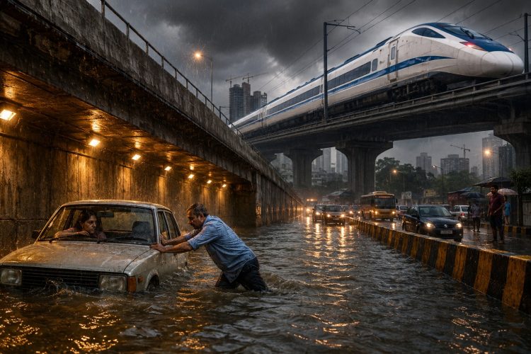 Flooded Subway and Bullet Train Talk..!
