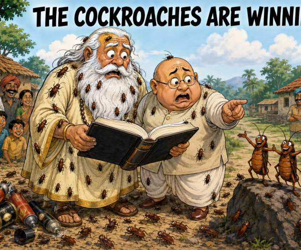 The New Cockroach Spray..!