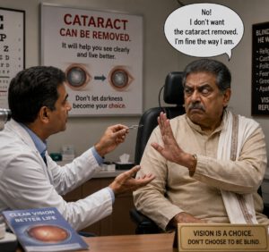 Refusing to Remove Your Cataract..!