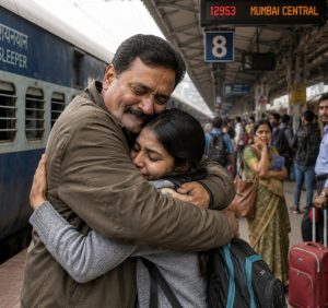 His Hug makes Sense….!