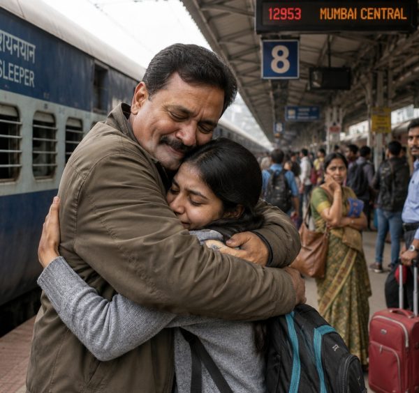 His Hug makes Sense….!
