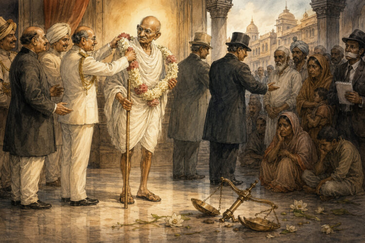 A Prize for Gandhiji, but No Place for Him..!