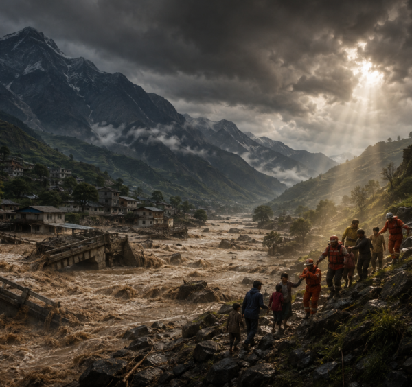 Nepal Floods, A Warning…!